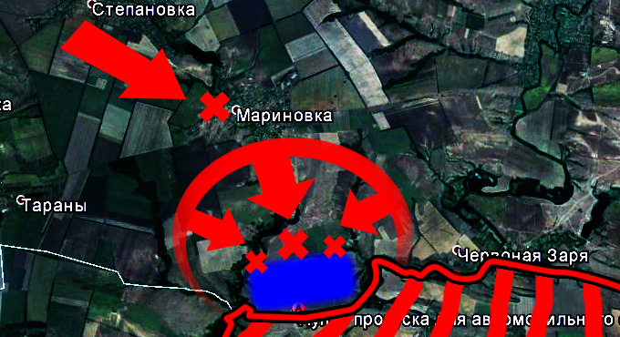 Украинским войскам некуда отступать: ополченцы прижали их к российской границе