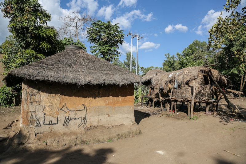 Истинно арийская деревня деревня, эфиопия