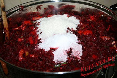 Заготовка для борща, на зиму (борщ в банке)