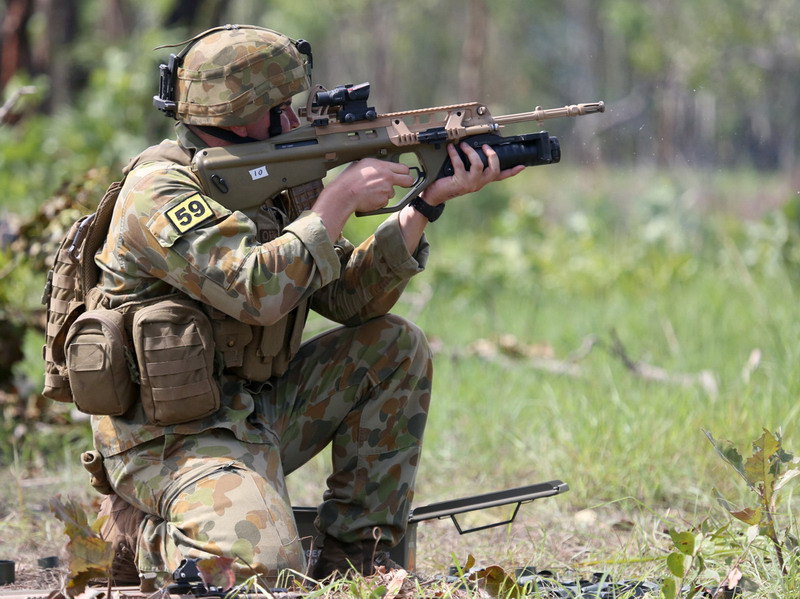 Grenade Launcher Attachment and Austeyr trials