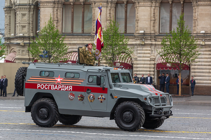 Техника на Параде Победы 9 мая 2019 года на Красной площади