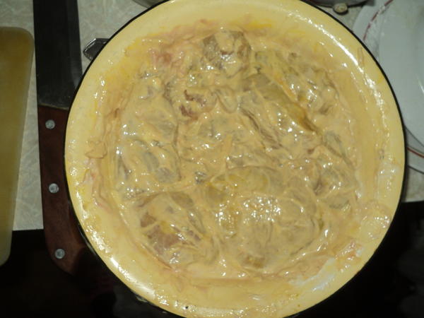 Новогодняя фаршированная куриная грудка Новогодняя фаршированная куриная грудка