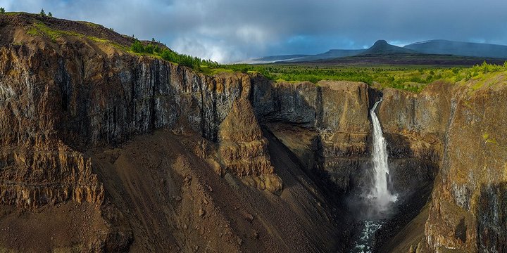 Самый большой водопад в России…