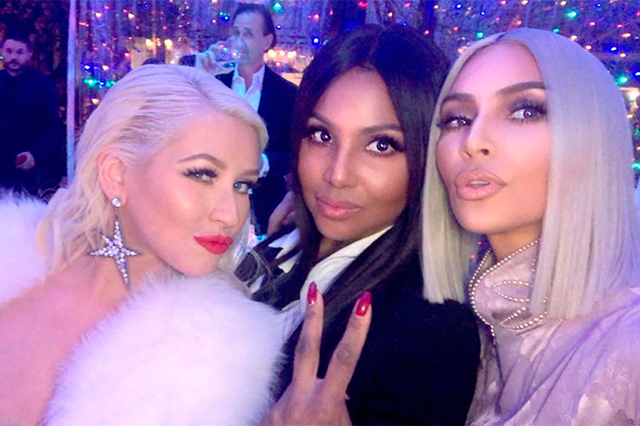 Кристина Агилера, Тони Брэкстон и Ким Кардашьян