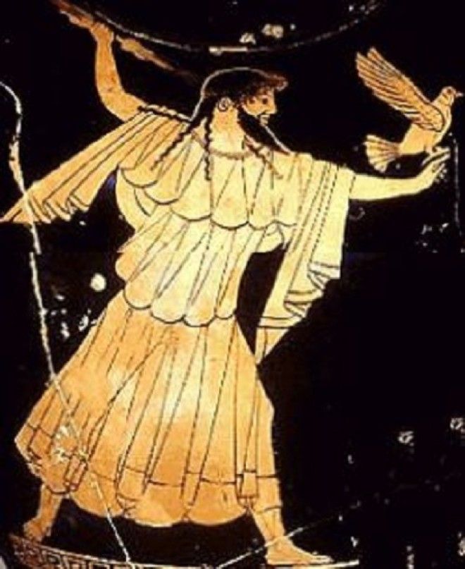 Зевс Громовержец Античная вазопись