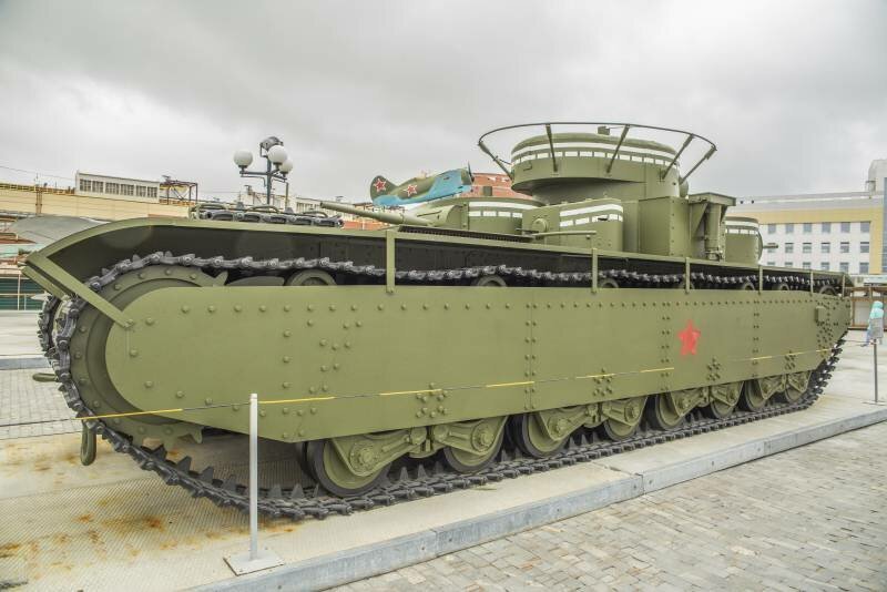 ТТХ тяжелого танка Т-35 ТТХ тяжелого танка Т-35 рассказы об оружии, страницы истории, танк т-35
