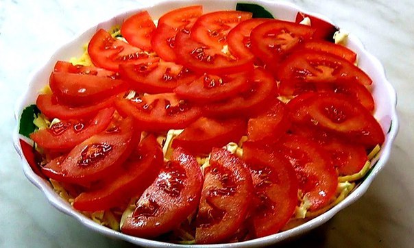 Слоеный салат Чикаго — просто супер вкусный!