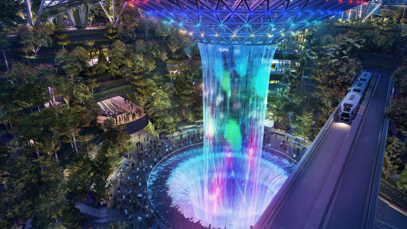 Jewel Changi Airport - потрясающий новый комплекс аэропорта в Сингапуре
