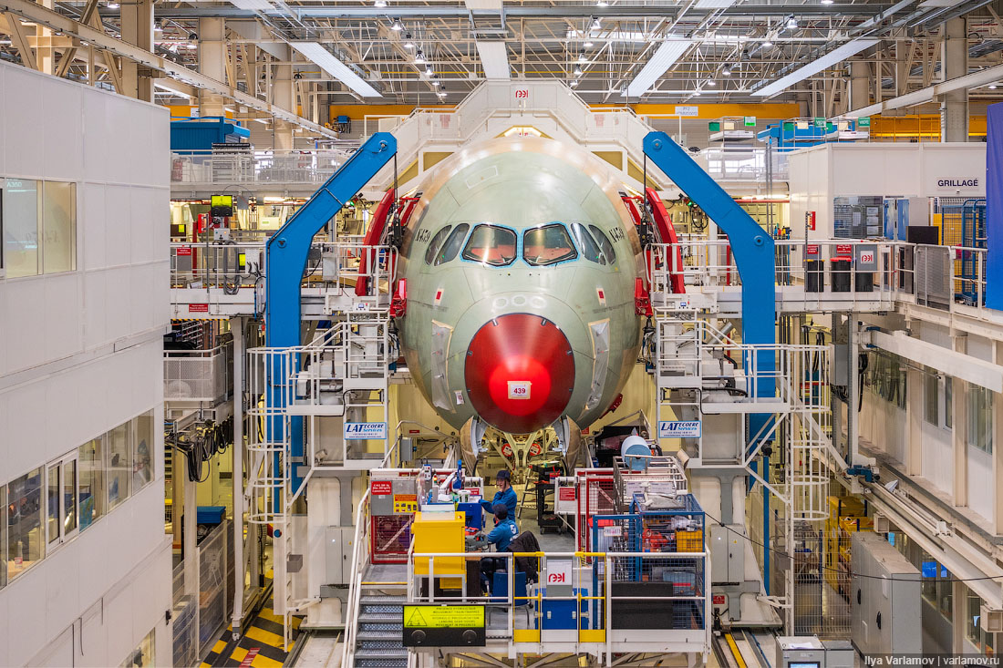 Репортаж с завода Airbus. Новый бизнес-класс "Аэрофлота"