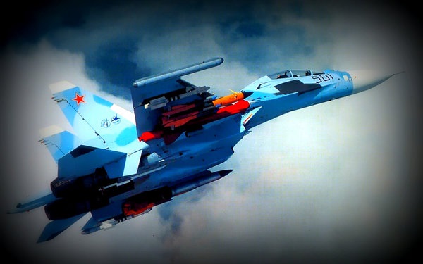 Су-30 ВКС РФ помешали израильской авиации нанести очередной удар по Сирии Су-30 ВКС РФ помешали израильской авиации нанести очередной удар по Сирии