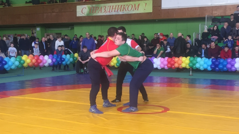 В Нижнекамске прошли республиканские соревнования по борьбе корэш