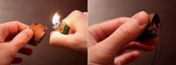 Бусы из атласных лент 2 Бусы из атласных лент
