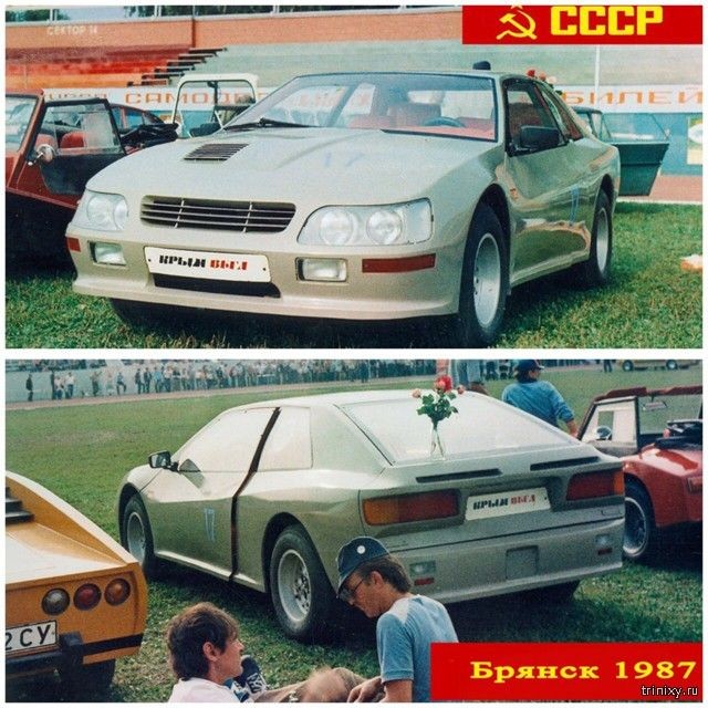 Необычный самодельный автомобиль "Вега-1600GT" из 1980-х Необычный самодельный автомобиль "Вега-1600GT" из 1980-х