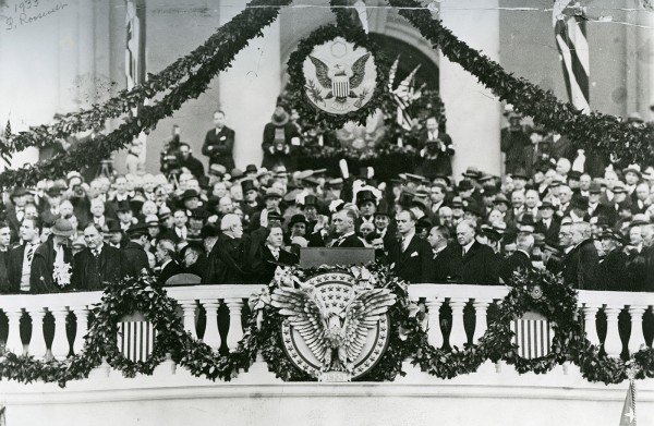 Инаугурация 37го президента США Франклина Рузвельта, 1933 г.