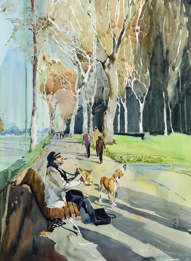 Художник Андрей Кимович Есионов.