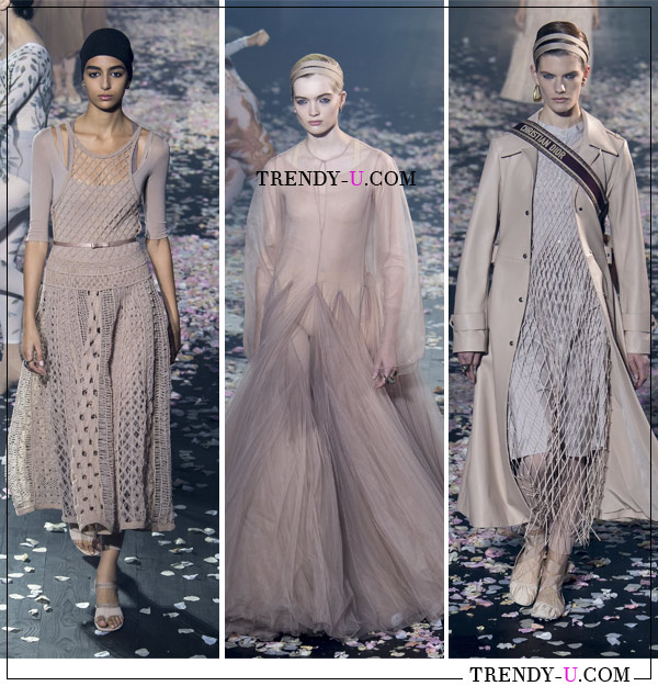 Образы из весенне-летней коллекции Christian Dior SS 2019