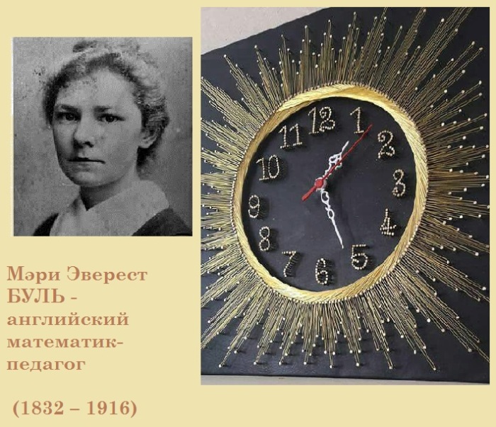 Мэри Эверест Буль (1832 – 1916) Математика на службе живописи: Уникальные картины из разноцветных нитей Ани Абакумовой