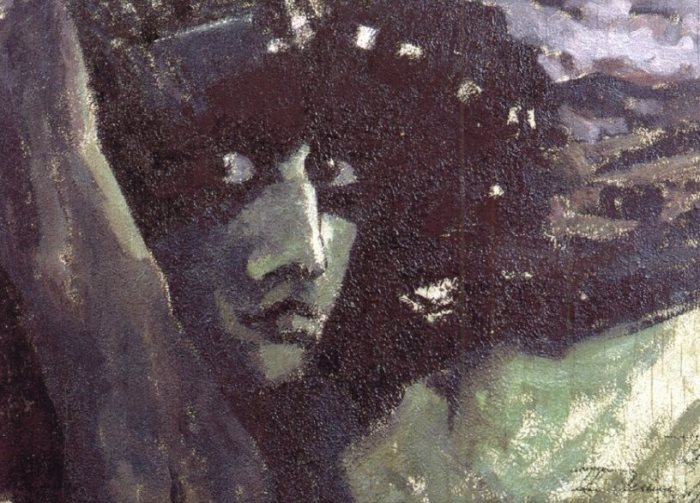 Михаил Врубель. Голова Демона на фоне гор, 1890 г. Михаил Врубель. Голова Демона на фоне гор, 1890 г.