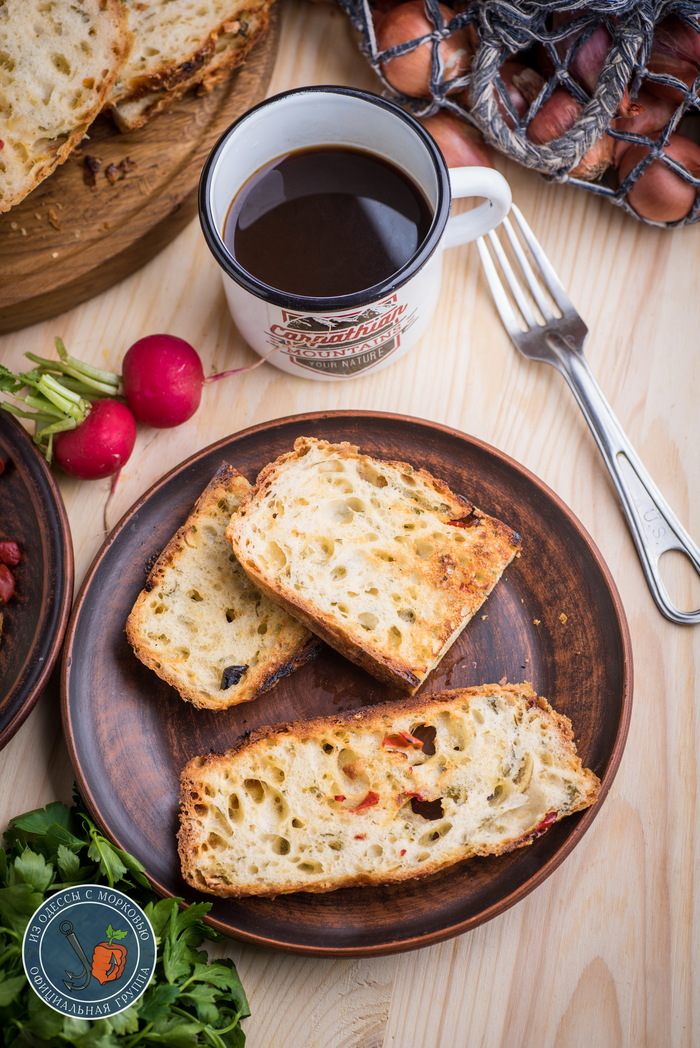 Простой хлеб с модификациями Из Одессы с морковью, Кулинария, Еда, Рецепт, Длиннопост, Фотография, Хлеб
