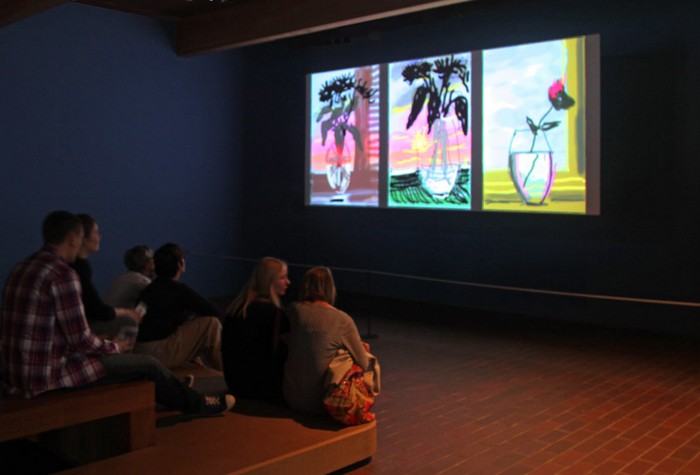Рисунки на iPad от David Hockney. Рисунки на iPad от David Hockney.