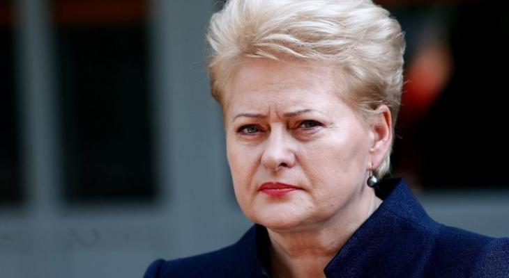 Даля Грибаускайте Евросоюз оставил Прибалтику без денег,