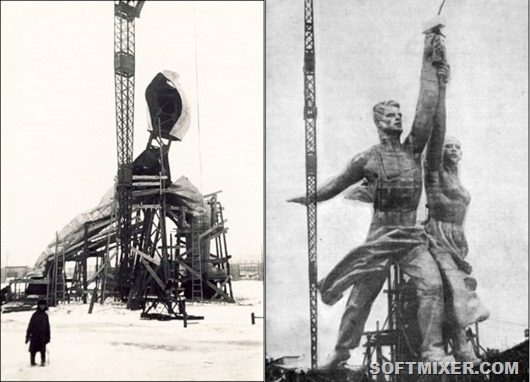 История создания скульптуры «Рабочий и колхозница» История создания скульптуры «Рабочий и колхозница»