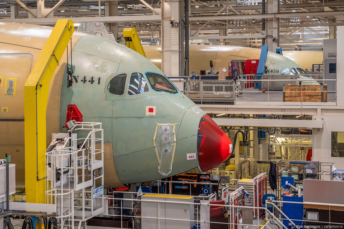 Репортаж с завода Airbus. Новый бизнес-класс "Аэрофлота"