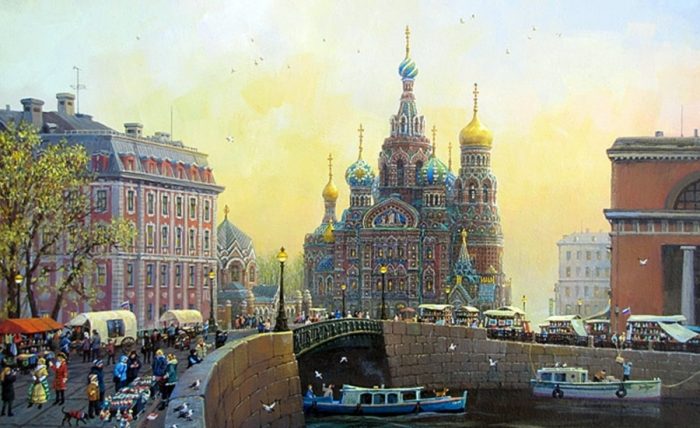 работы Александра Чена – 03 КИТАЙСКИЙ ХУДОЖНИК ALEXANDER CHEN. ГОРОДА МИРА