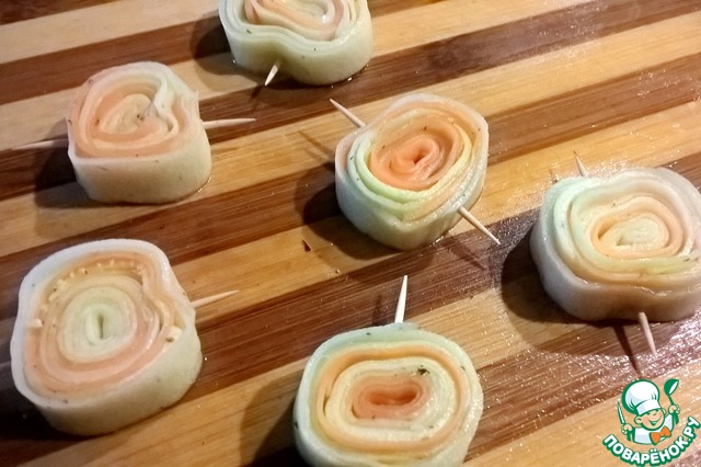 Спиральки из кабачка Спиральки из кабачка