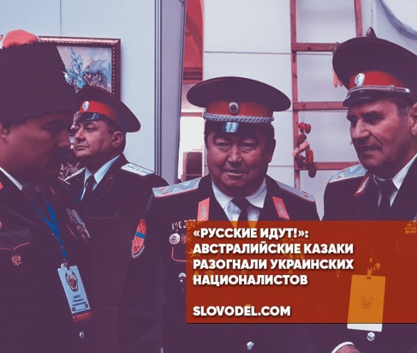«Русские идут!»: австралийские казаки разогнали украинских националистов «Русские идут!»: австралийские казаки разогнали украинских националистов