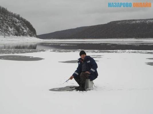 Спасатели просят назаровских рыбаков не выходить на лёд