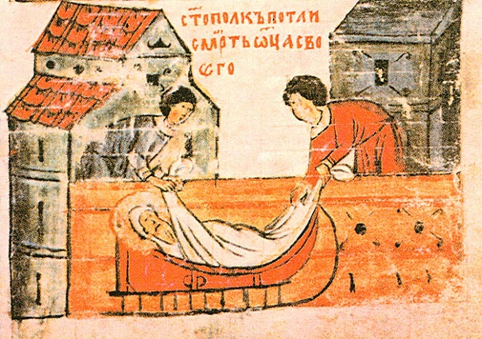 Святополк хоронит Владимира. Рогволодович, а не Рюрикович: Почему князь Ярослав Мудрый не любил славян и не щадил своих братьев
