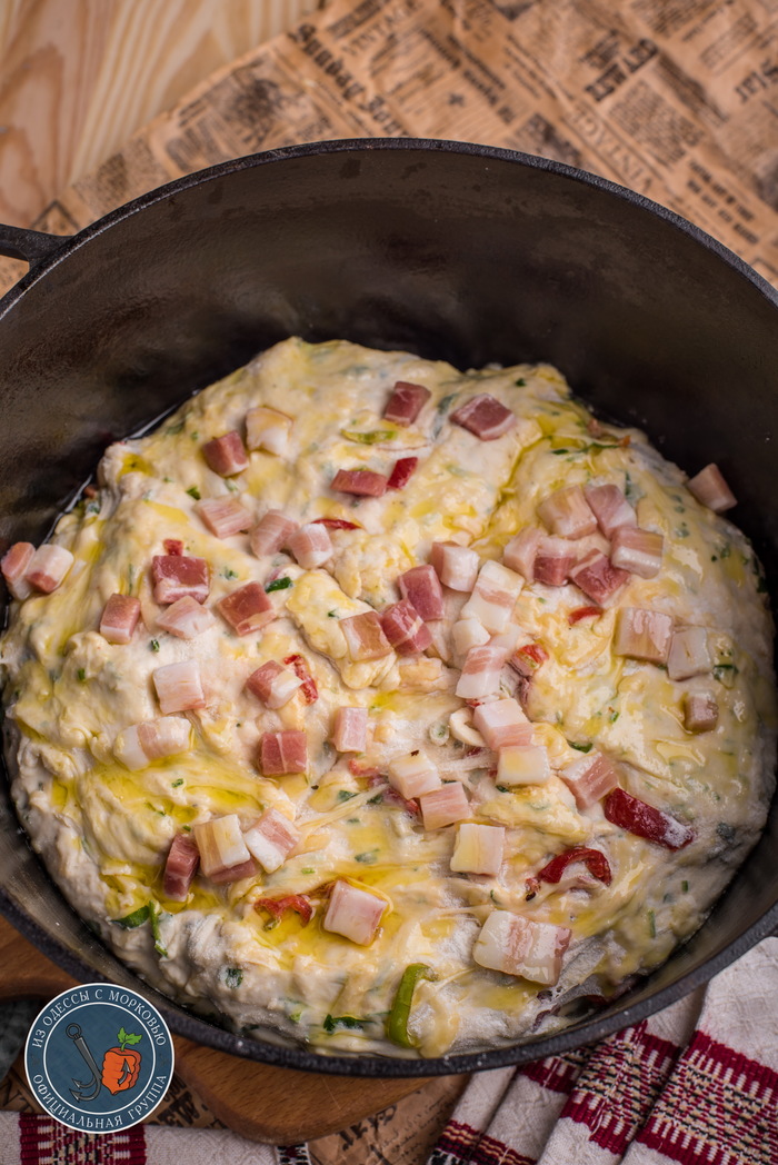 Простой хлеб с модификациями Из Одессы с морковью, Кулинария, Еда, Рецепт, Длиннопост, Фотография, Хлеб