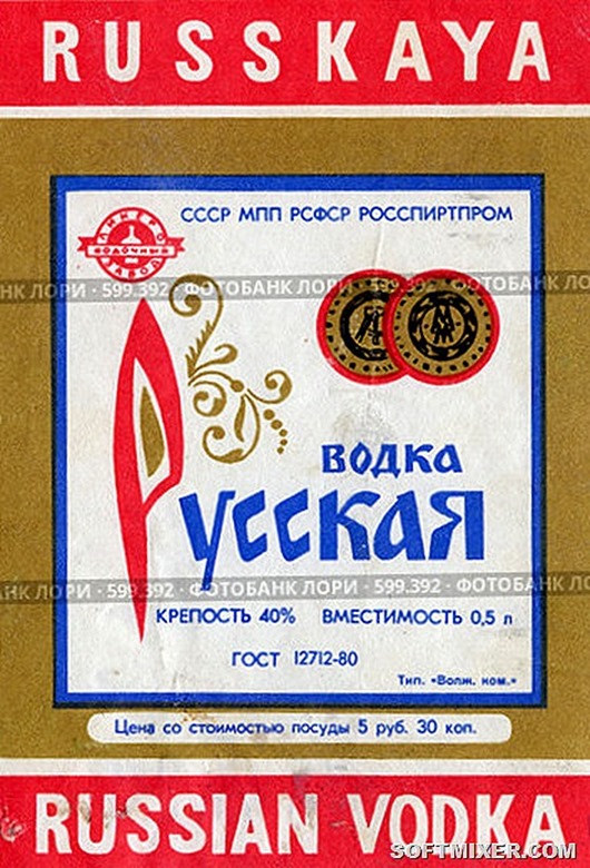Хронология цены на водку в СССР
