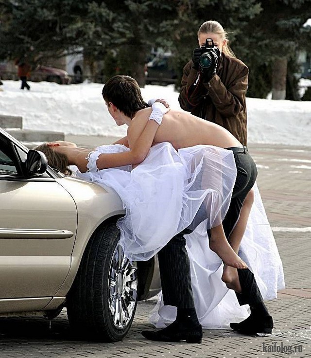 Эротическая фотосессия клёвой невесты