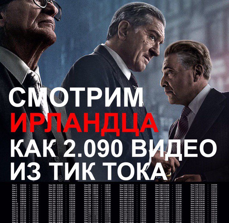 5 интересных фактов о фильме «Ирландец», который Скорсезе не мог снять 10 лет