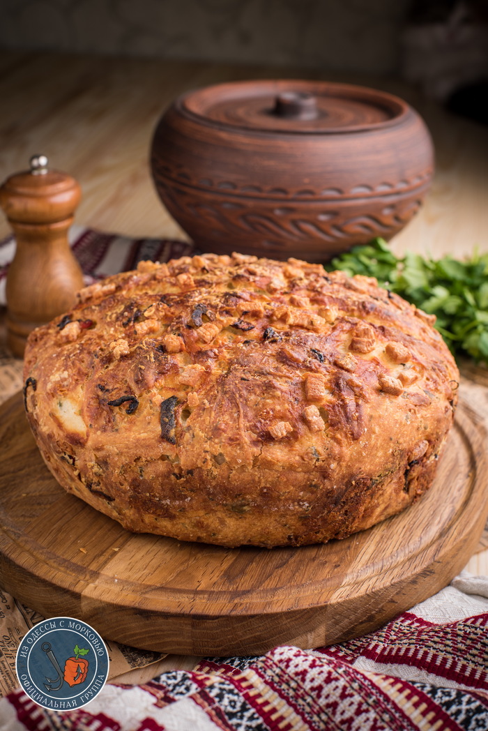 Простой хлеб с модификациями Из Одессы с морковью, Кулинария, Еда, Рецепт, Длиннопост, Фотография, Хлеб