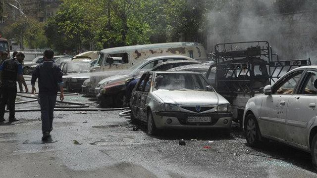 В результате масштабных обстрелов Дамаска террористами погибло 8 человек