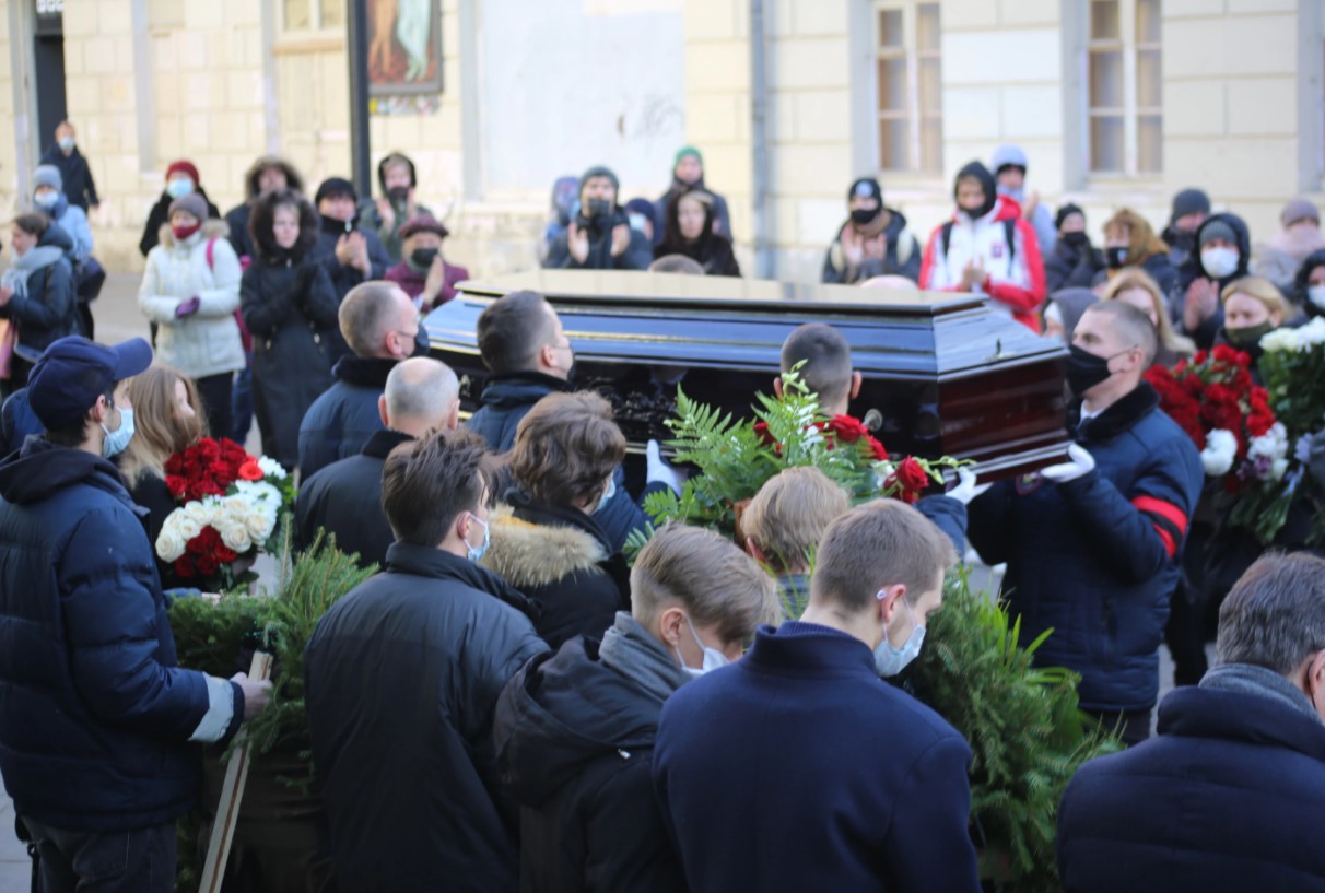 Борис Плотников прощание похороны