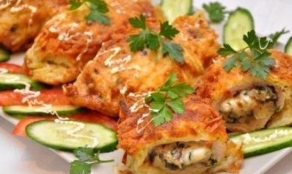 Котлеты В Необычной панировке: Мясо в картофельной Шубе