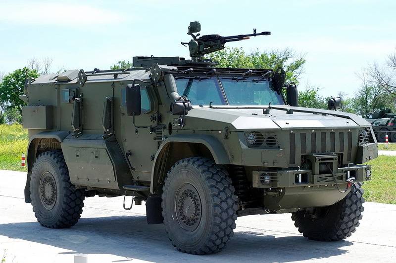 Минобороны показало новый бронеавтомобиль К-4386-ПВО "Тайфун-ПВО"