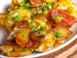 Картошка с грибами - сытный ужин с лесным ароматом