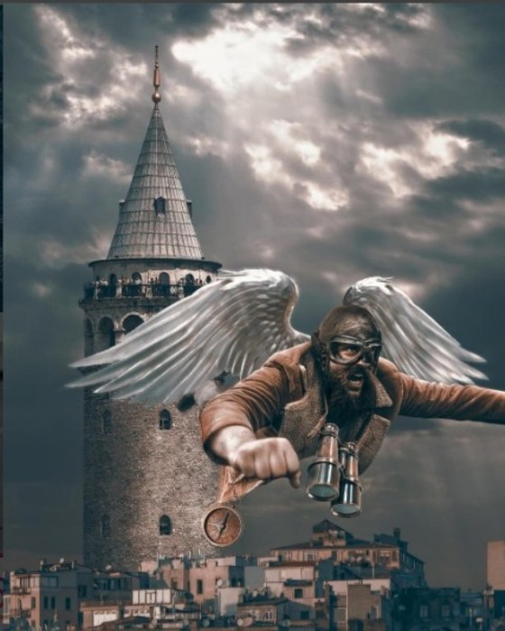 Галатская башня. Автор Huseyin Sahin. Галатская башня. Автор Huseyin Sahin.