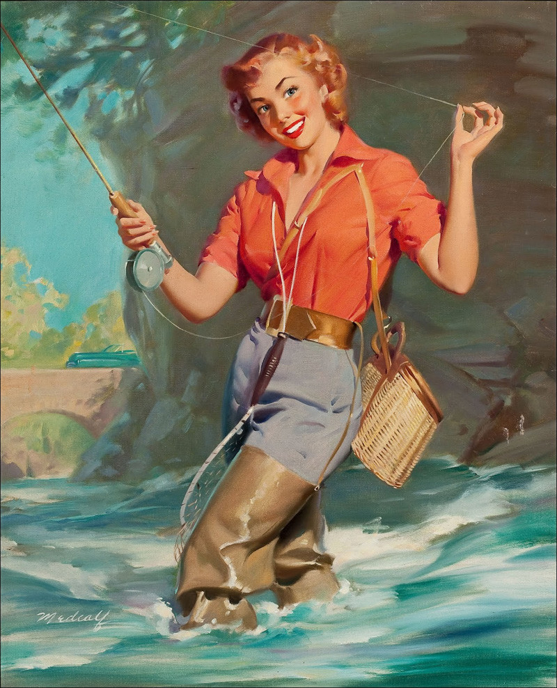 Pin-Up Билла Меткалфа (Bill Metcalfe) pin up, искусство, пин-ап