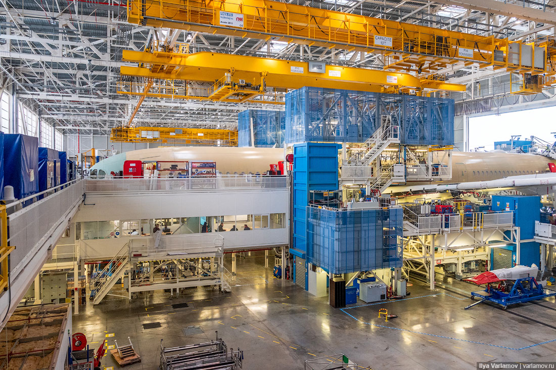 Репортаж с завода Airbus. Новый бизнес-класс "Аэрофлота"