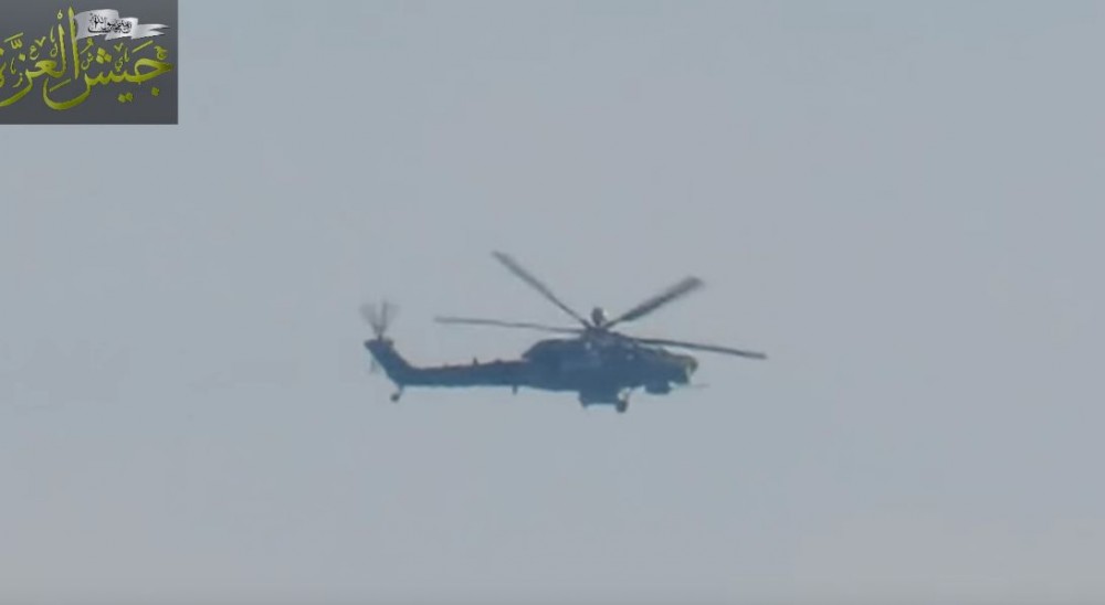 Вертолет Ми-28НМ в Сирии