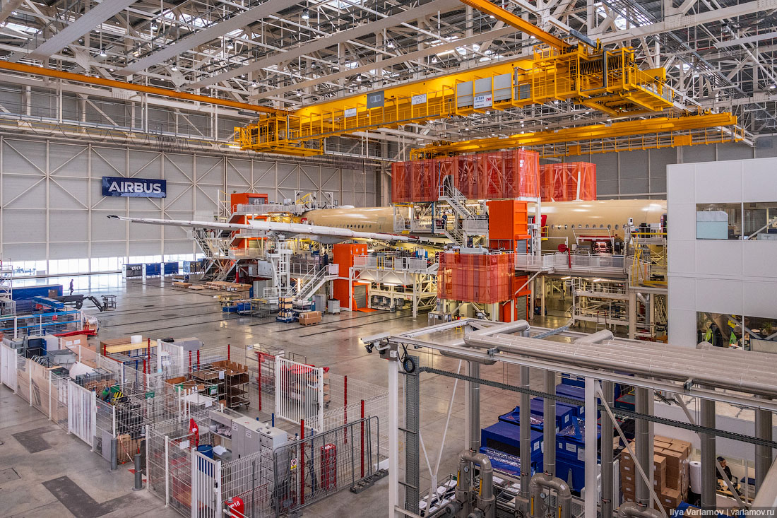 Репортаж с завода Airbus. Новый бизнес-класс "Аэрофлота"