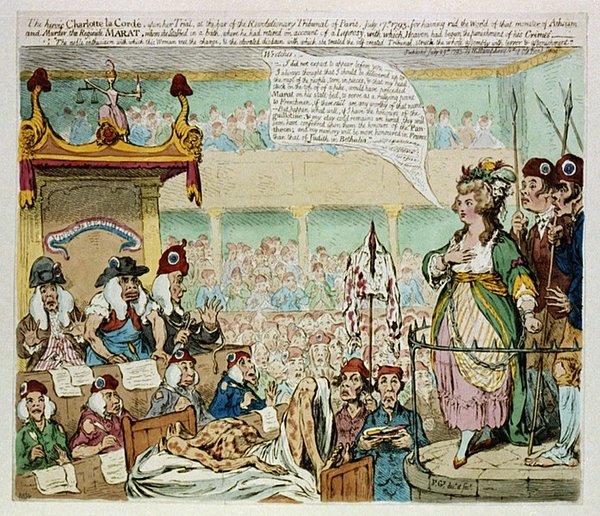 Худ. Джеймс Гилрей. 1793.