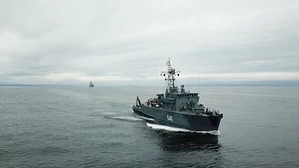 Малый корабль ВМФ РФ на учениях в Баренцевом море Северный флот получит еще шесть кораблей в 2020 году