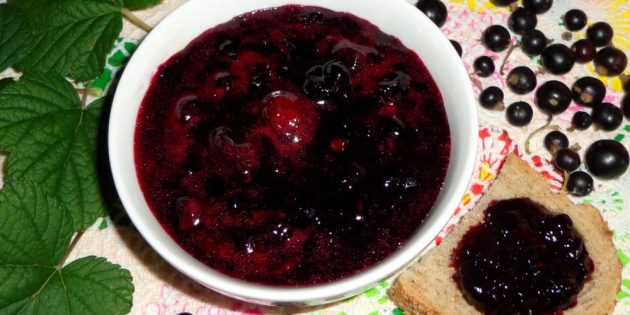 Варенье из смородины и крыжовника Варенье из смородины и крыжовника